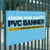 High quality advertising 510gsm PVC Blue Crowd Banner for indoors and outside