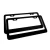 High quality blank ABS plastic car license plate frame