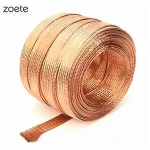 high quality bus bar flexible bare copper braid wire