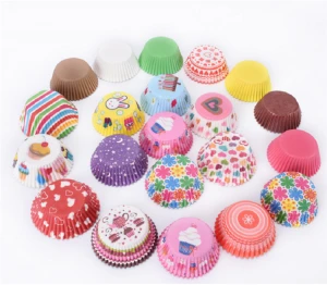High Quality Cake Stand Grease-Proof Paper cake mold Cake Cup White Cupcake Liner