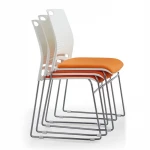 High quality cheap training chair stackable office visitors training chair conference room chair with sponge cushion
