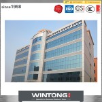 High quality China factory price seamless glass curtain wall for commerical building