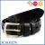Import High Quality Dark Brown Leather Braided Knitted Belt For Men from China