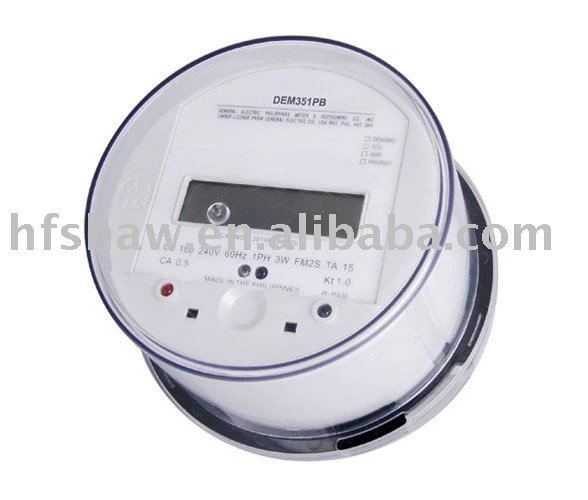 High Quality DEM351 Series Single Phase Three Wire energy meter Electric Meter