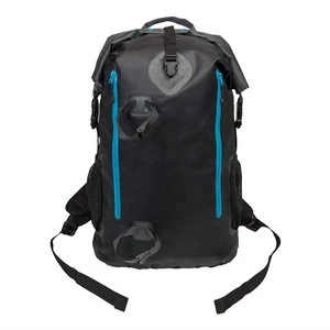 High quality heavy duty waterproof fishing backpack PVC tarpaulin outdoor Multifunction durable travel storage tackle bag gear