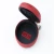 Import High quality hot sale wholesale retail stock leather round earphone cable Storage bag from China