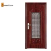 High quality house steel front door with glass