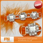 high quality machine cut wholesale crystal rhinestone connector for bikini ss4.5-ss39