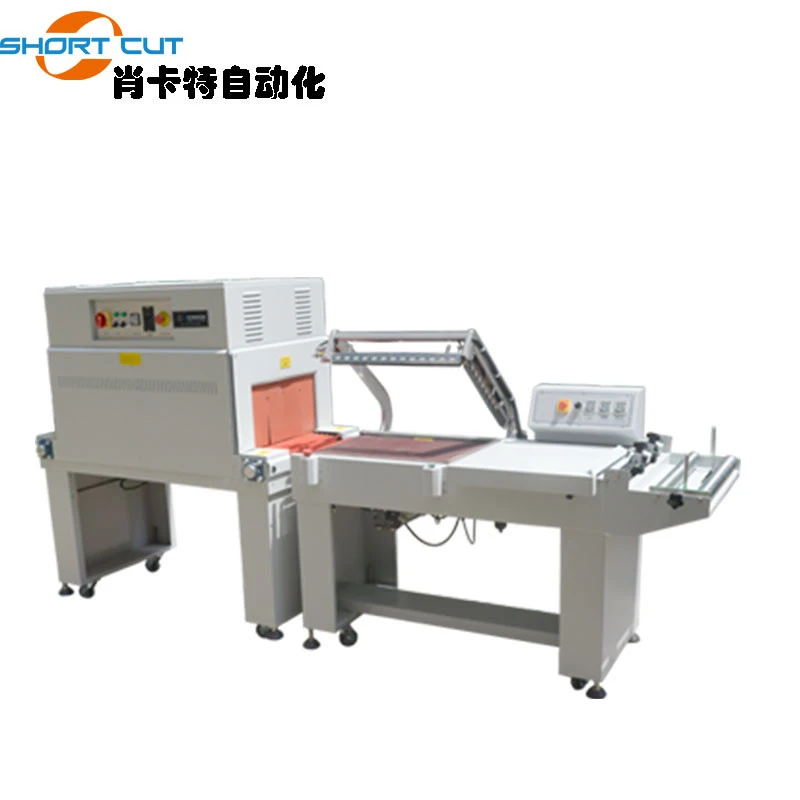 High Quality Machinery hardware industry pet bottle wrapping packer heat shrink packaging machine