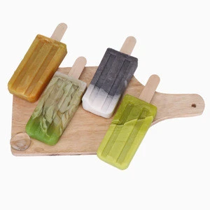 High quality Natural Handmade moisturized Fruit flower shape square spa soap fancy soap best selling Thailand