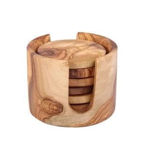 High Quality Personalized Wood Table Coaster & Pads Exporter Of Natural Wooden Coasters Wholesale Price