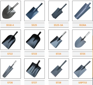 High Quality Shovel Agricultural Tools Steel Shovel Head Garden Digging Spade Shovel