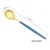 Import High quality spoon,fork,knife,stainless steel flatware,matte gold and blue cutlery set from China