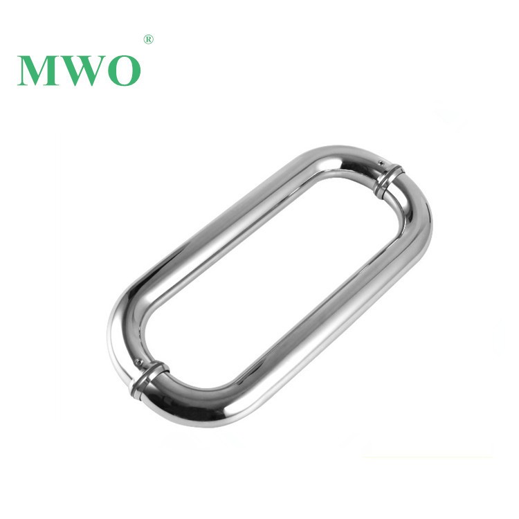 High quality stainless steel 201#/304# H shape glass door handle