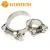 Import high quality stainless steel heavy duty double bolt hose clamp with factory price from China