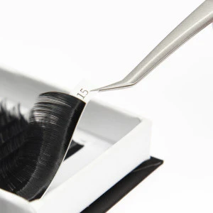 High Quality Stainless Steel Material tweezers eyelash extension Volume eyelash extension tweezers