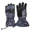 high quality Winter Sheepskin leather ski gloves Waterproof Breathable  Skiing gloves