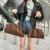 Import High Quality Women Woven Genuine Leather Messenger Bag from China