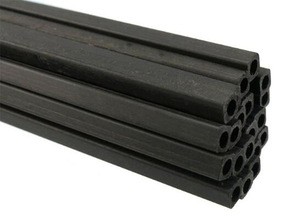 High strength cheap square carbon fiber tube 4*4mm