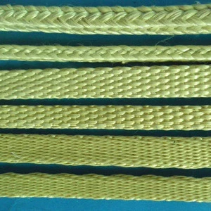High Temperature Resistance Aramid Oven Roller Rope Tape For Glass Tempering Furnace