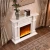 Import High Workmanship glass fireplace Popular antique outdoor electric fire place mantel from China