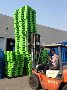 HIGHT QUALITY Good Price GREEN Heavy duty Plastic Pallets made in China