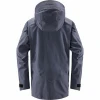 Hiking jacket for men black red yellow color rain jacket waterproof breathable fishing rain gear