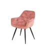 Home Furniture Velvet Fabric Living Room Pink Velvet Chair With Metal Frame cheap lounge chairs