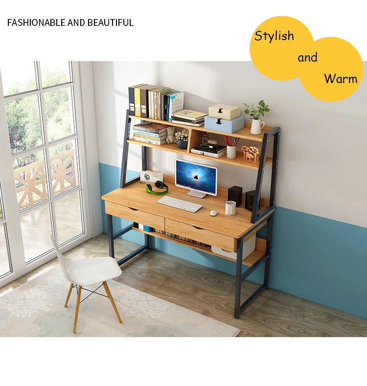 home furniture wooden office tables computer desks wholesale Gaming Computer Desk with Steel Frame