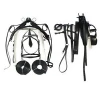HORSE HARNESS SET LEATHER / SYNTHETIC WITH SOFT PADDING