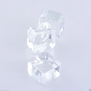Hot product wholesale crystal Base For Crystal Sphere Stand Decoration Clear Crystal Stand
