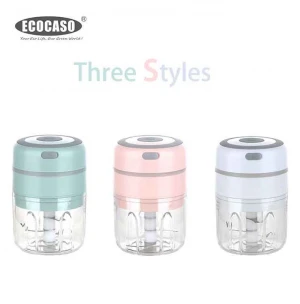 Hot Sale 250ml mini usb rechargeable multifunctional chopper food vegetable processors