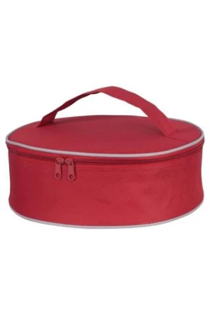 Hot Sale Cheap Round Shape Zip Thermal Warmer Disposable Insulated Delivery Cooler Bag for Pizza