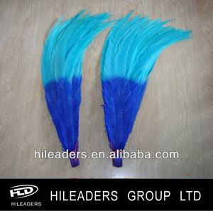 Hot Sale Decorative Dyed Color Silver Pheasant 20 Inch Feathers