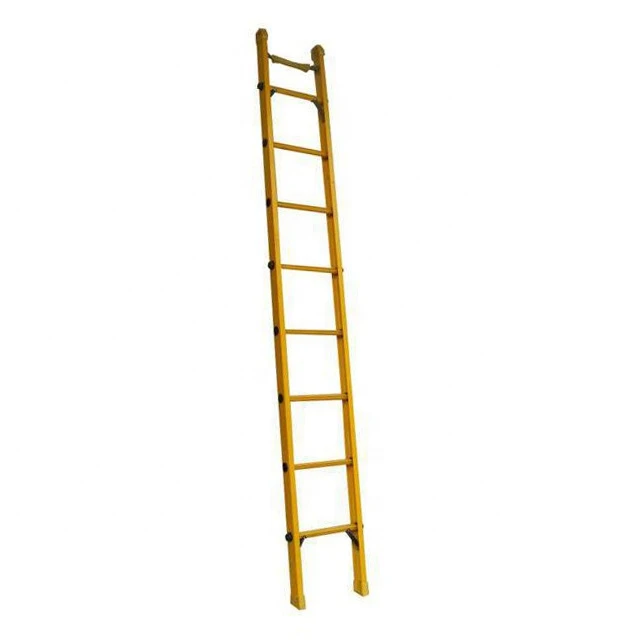 Hot Sale Electric Insulation FRP Straight Ladder