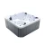Import Hot sale massage hydro whirlpool outdoor 5 person spa hot tub with 2 loungers from China
