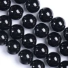 Hot sale Natural smooth Round Agate Loose beads 10mm Black Onyx beads