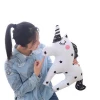 Hot sale new arrival  high quality unicorn shape custom colorful and size toys pillow