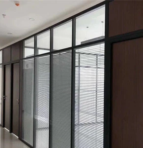 Hot sale office furniture interior glass partition philippines