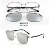 Hot Sale Polarized Metal Hinge Clip On Sunglasses Magnetic Eyewear China Factory