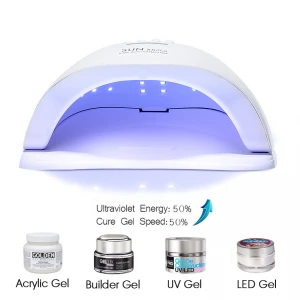 Hot Sale Private Label Sun UV Manicure Lamps LED Nail Dryer Sun 5X 54W UV LED Nail Lamp