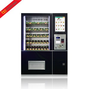 hot sale supermarket self-service popsicle vending machine with touch screen