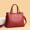 Hot Sell 2024 New Trendy Lychee Pattern One-shoulder Handbag Womens Bag European And American Fashionable For Women