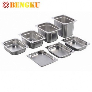 Hot Sell Cheap Sale Food Tray Container Perforated GN Pan With Cover Lid
