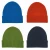 Import Hot sell winter warm fashion 12 colors solid color knitted beanie hats from China