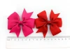 Hot selling 40colors Ribbon Hair Bows Alligator hair clips Hair Accessories for Baby Girls  children hairbow