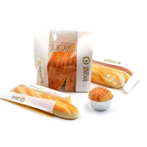 HOT selling food grade reusable cracker packaging paper bag