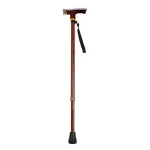 Hot selling hiking accessories men sticks led light telescopic self defence factory wholesale walking stick canes