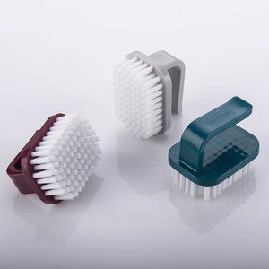 Hot Selling Household Multi-fuctional Plastic Cloth Clean Cloth Brush Cleaning Shoe Brush