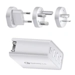 Hot selling QC3.0 +PD charging adapter 48 w with four interface travel use